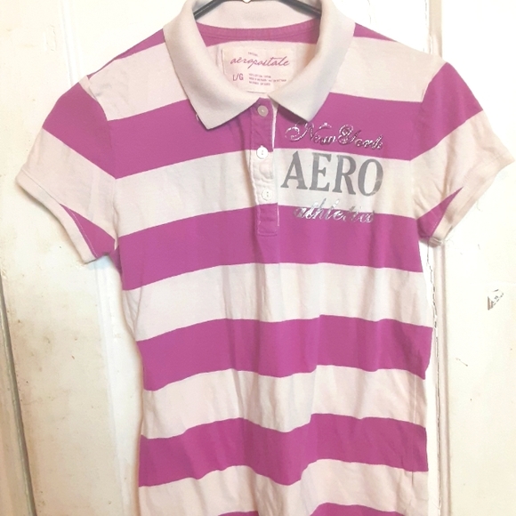 Areopostale collar top size Large - Picture 5 of 6